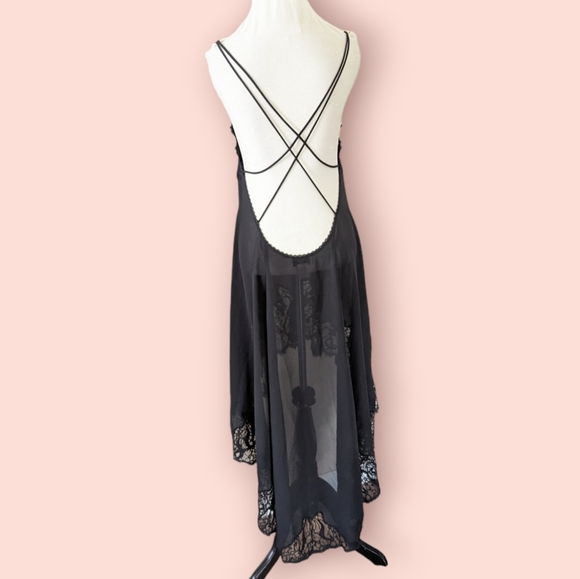 Victoria's Secret Black Lace Chemise - Picture 2 of 5